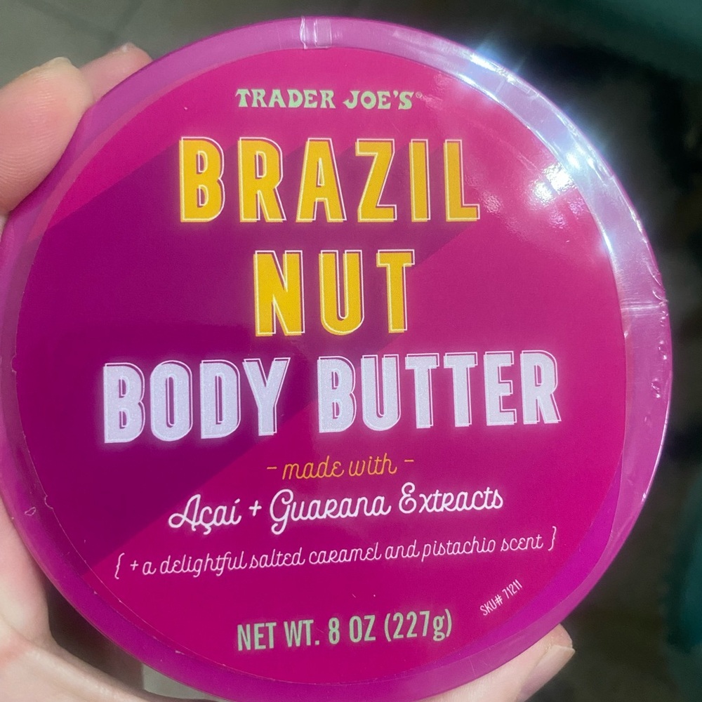 Trader Joe's Brazil Nut Body Butter - Pink